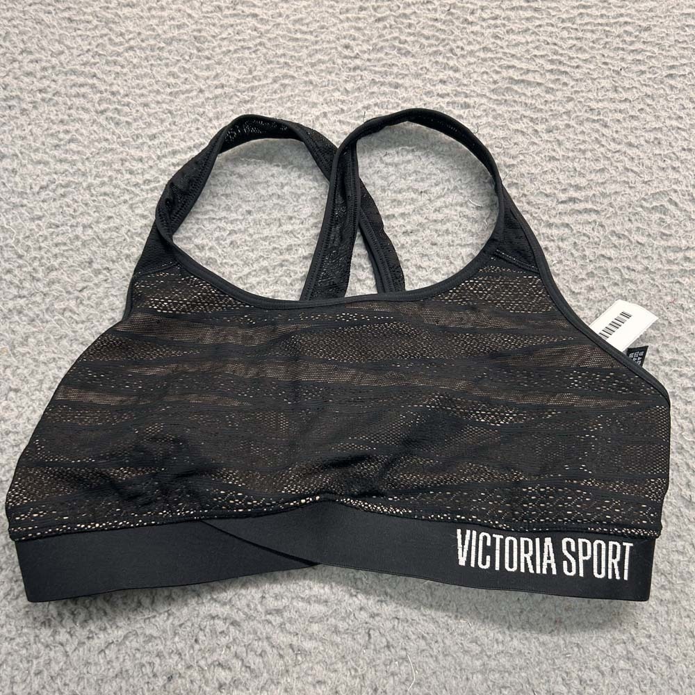 Victoria Secret Bra L Sports Bra The Players Racerback Sports Bra